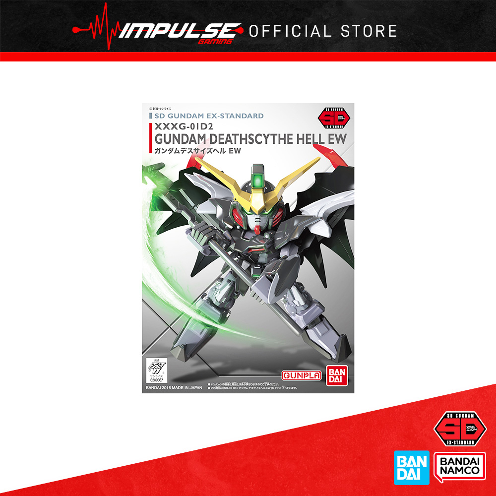 BANDAI Hobby SD EX-Standard Gundam Deathscythe Hell EW – Actionfigur Modellbausatz Aus Gundam Wing