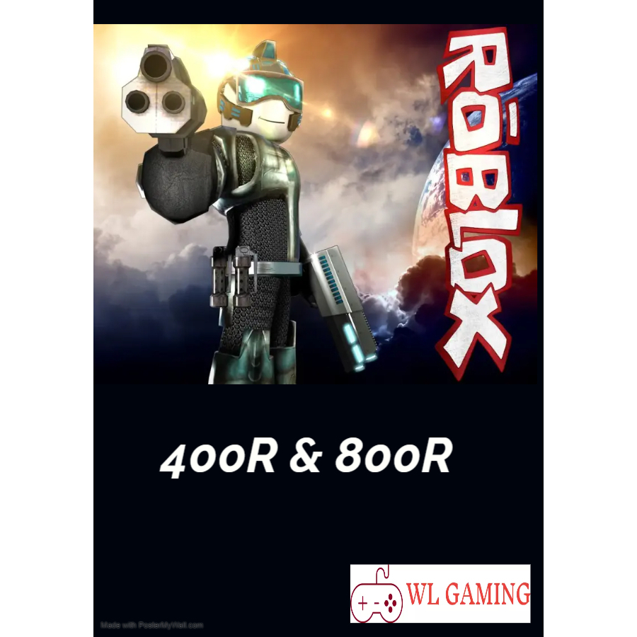 Roblox Robux Top Up (400 / 800) | Shopee Malaysia