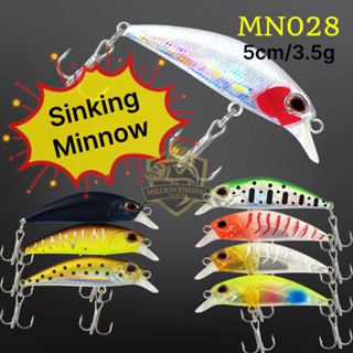 sinking minnow fishing lure 8cm 5.5g