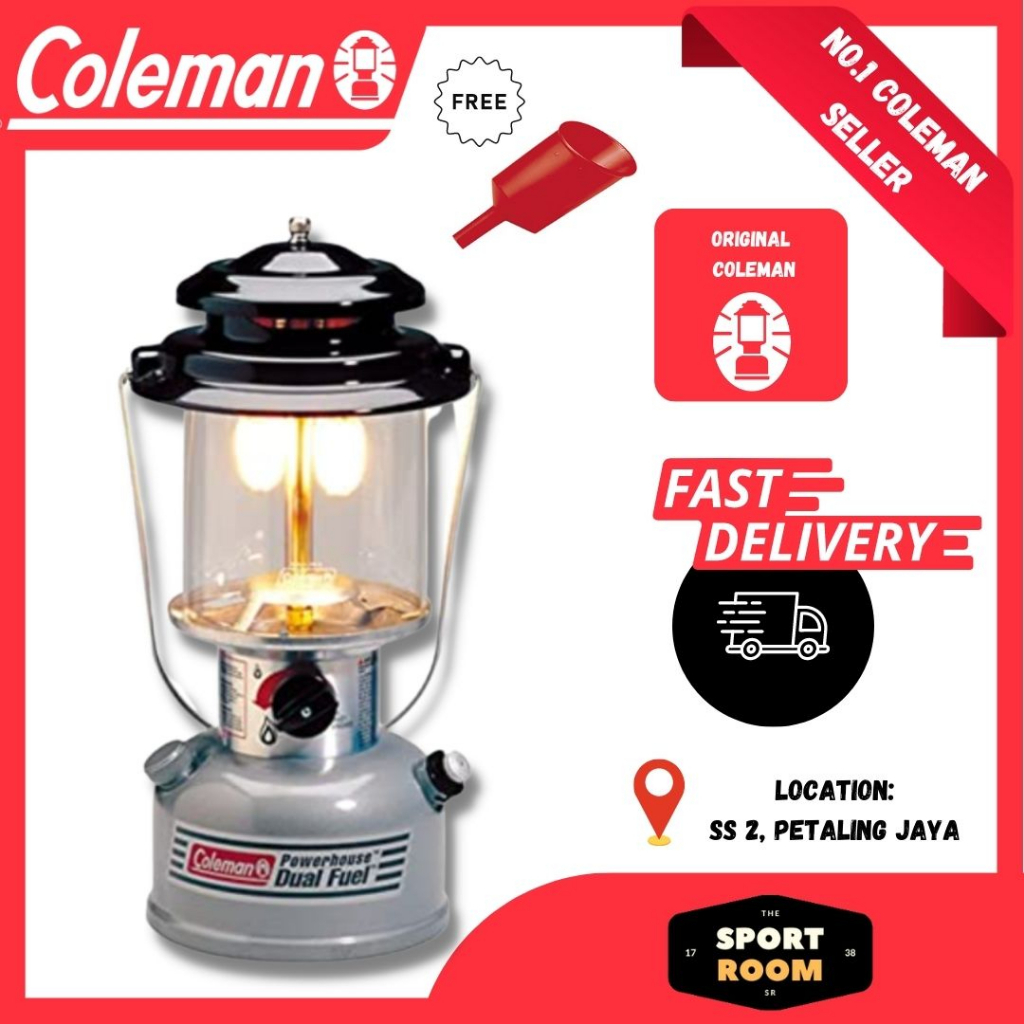 Coleman 2 Gallon Lantern Coleman Powerhouse Dual Fuel