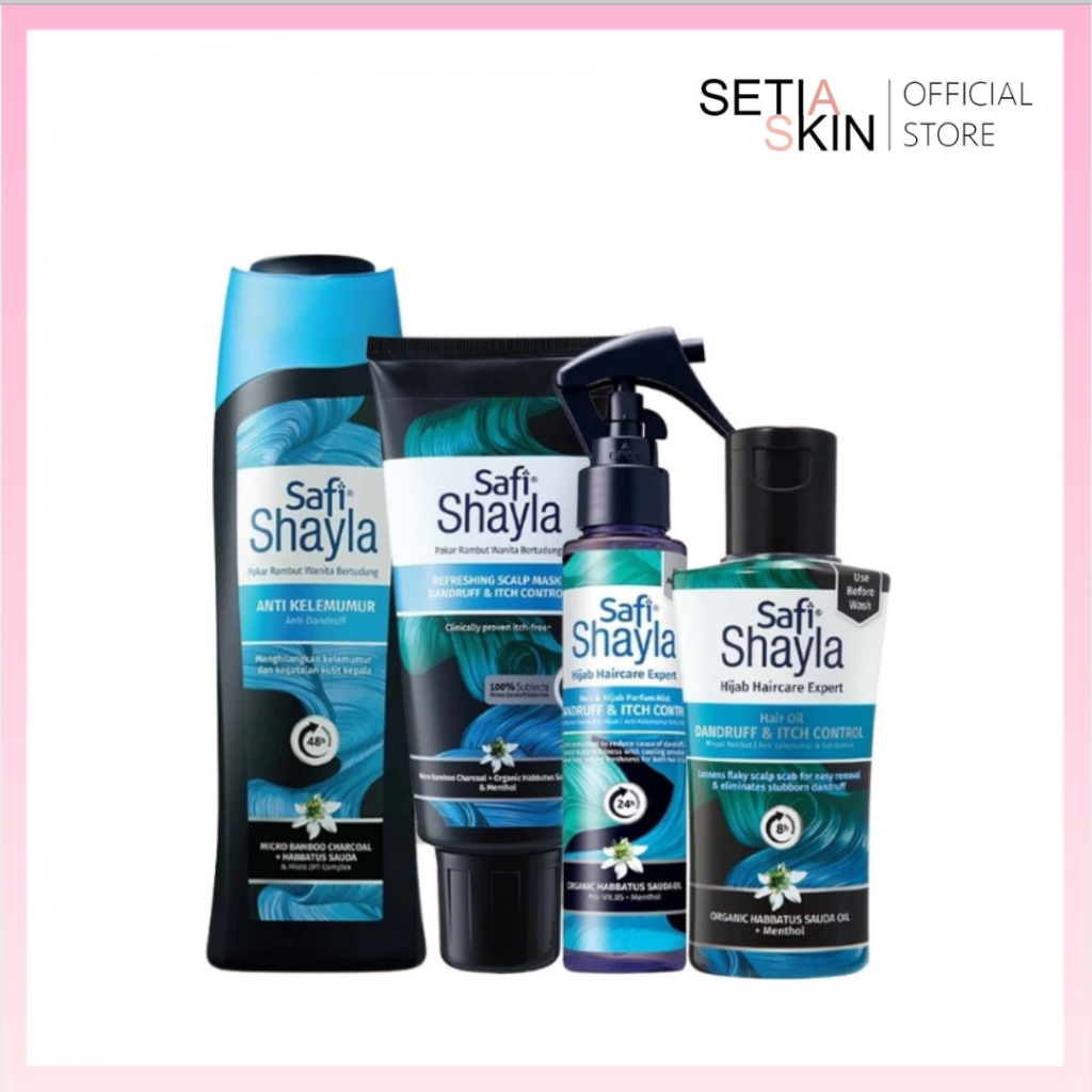 Shayla Anti Kelemumur Anti Dandruff Itch Control Shampoo Hair Scalp