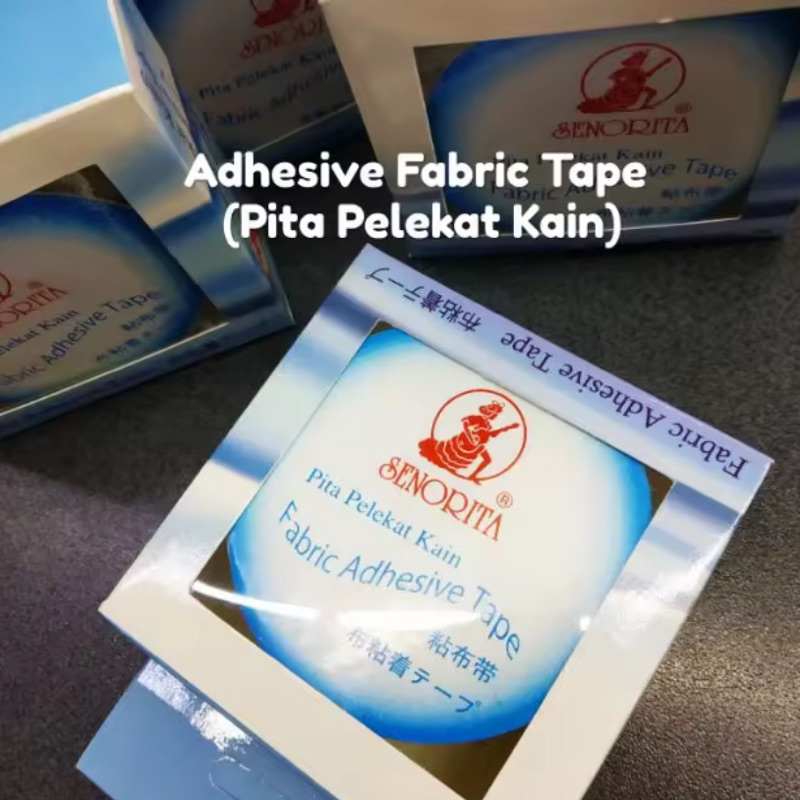 Senorita Fabric Adhesive TapeDouble sided(Pita Pelekat Kain/Tape