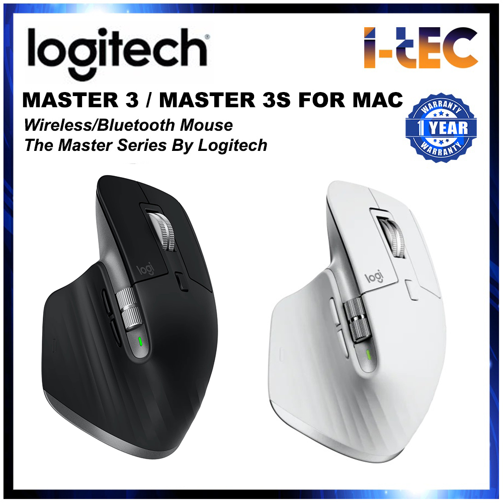 Logitech MX MASTER 3 / MASTER 3S FOR MAC Advanced Wireless Mouse Shopee Malaysia