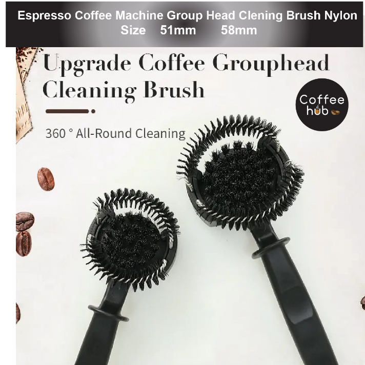 51/58mm Coffee Machine Cleaning Brush Coffee Maker Espresso