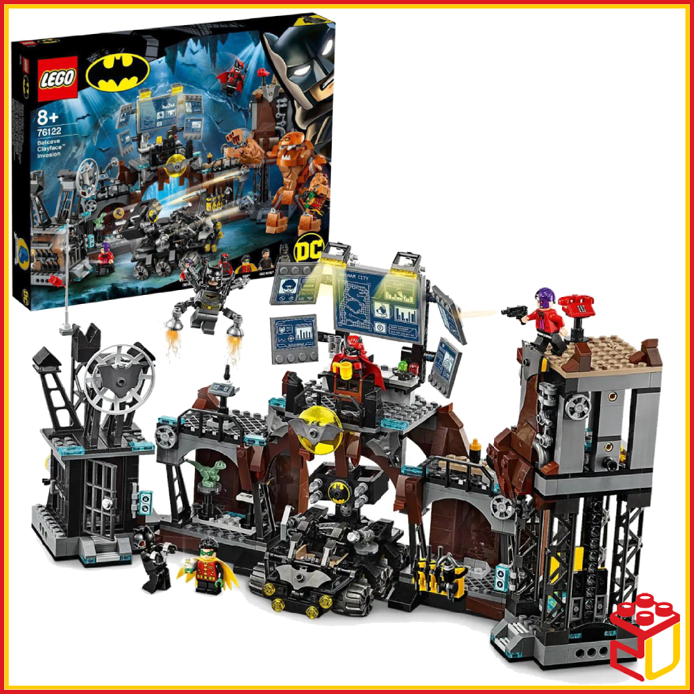 LEGO DC Batman Batcave Clayface 76122 Building Set (1037 Pieces