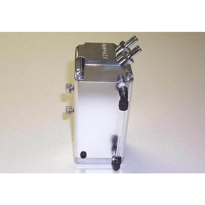 Greddy oil catch tank Universal Aluminum Alloy Reservoir Oil Catch Tank