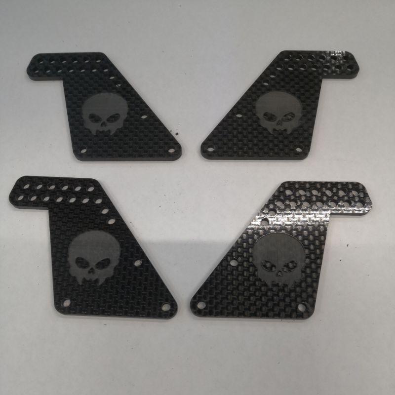 1/10 RC CRAWLER BOTAK RACING CARBON SHOCK TOWER MOUNT(4PCS) | Shopee ...