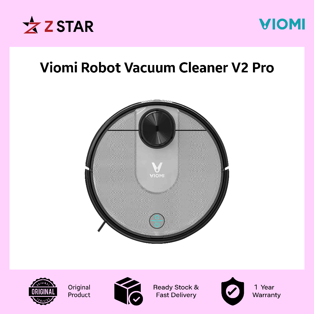 Viomi Robot Vacuum Cleaner - V2 Pro (2,100 Suction Power, 2-in-1 ...