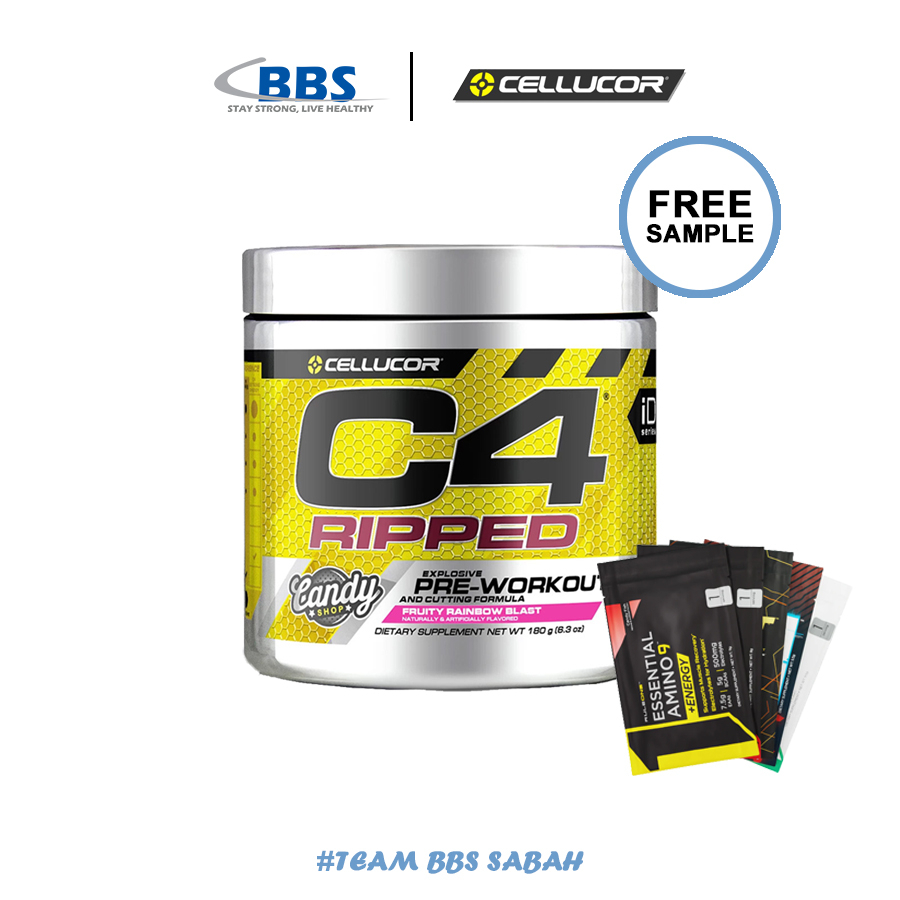 Cellucor C4 Ripped (30 Servings) Fat Burner 2in1, PreWorkout, Energy Booster, Strength