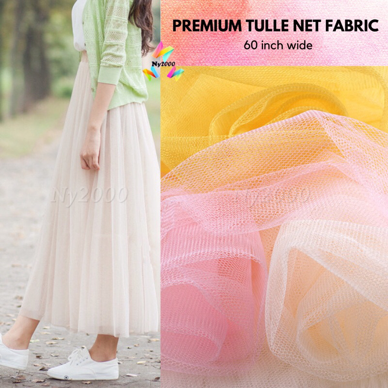 Net fabric outlet skirt