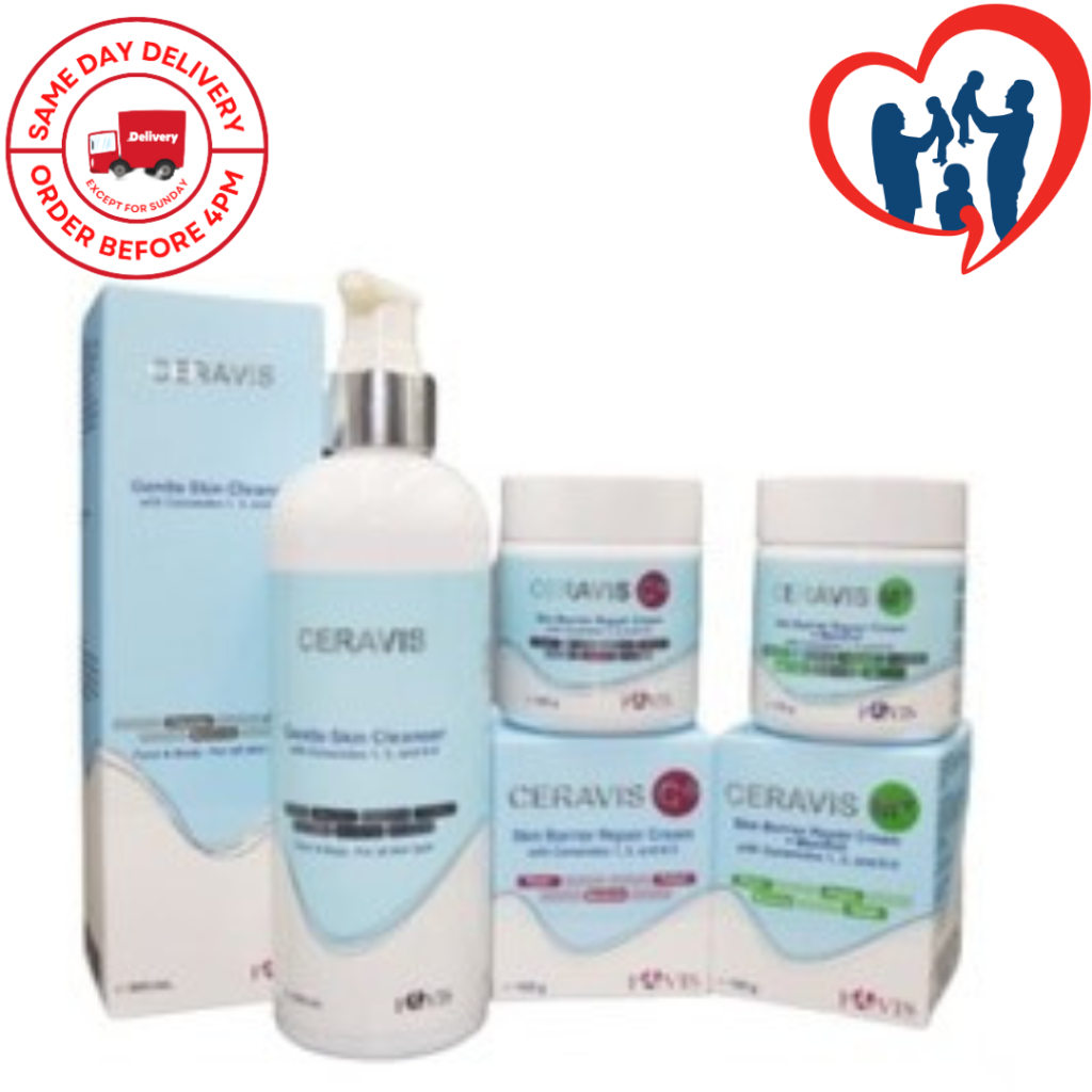 CERAVIS SKIN BARRIER REPAIR C+ M+ CREAM & GENTLE SKIN CLEANSER ( FOR ...