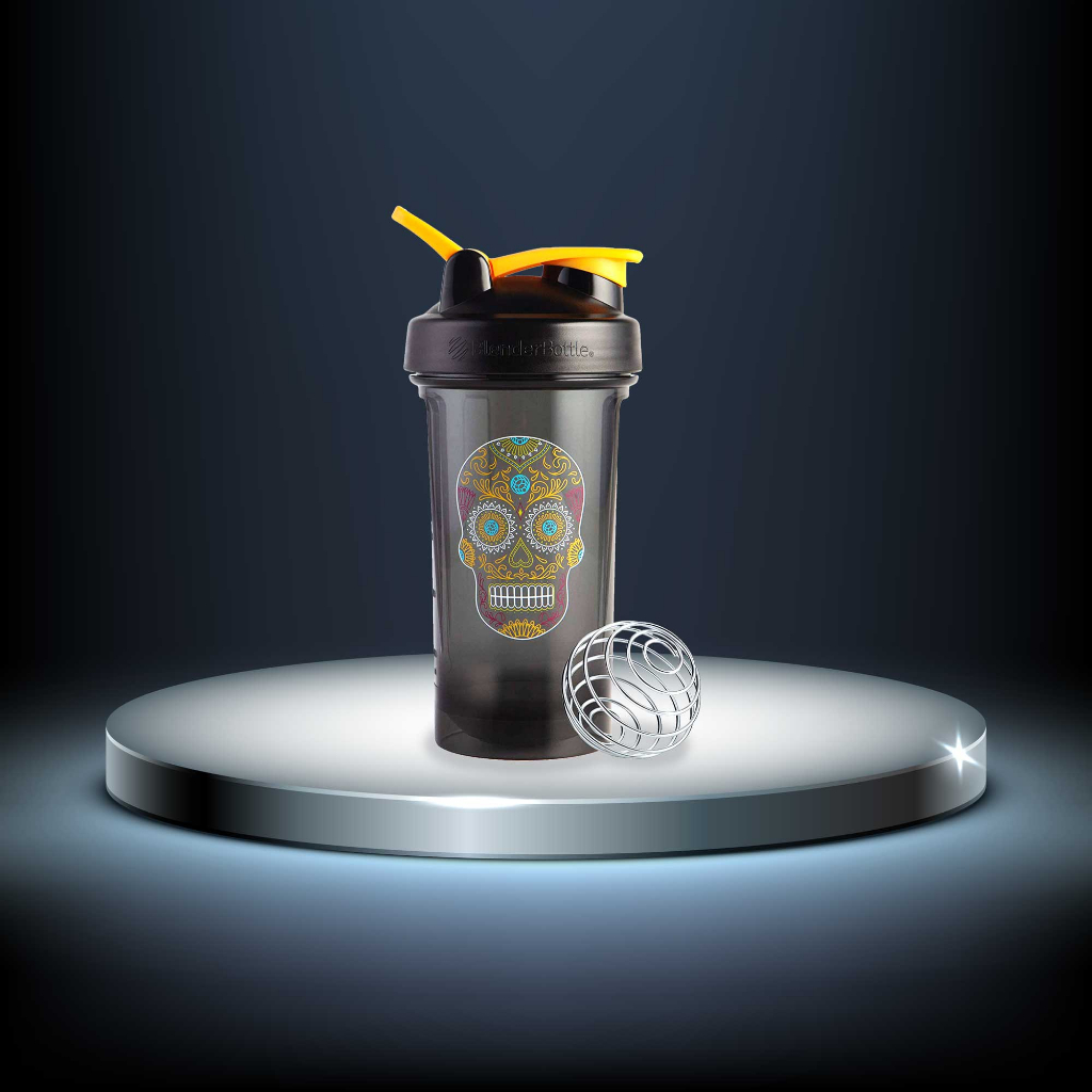 BlenderBottle Pro 24oz Sugar Skull Special Edition Tritan / Round