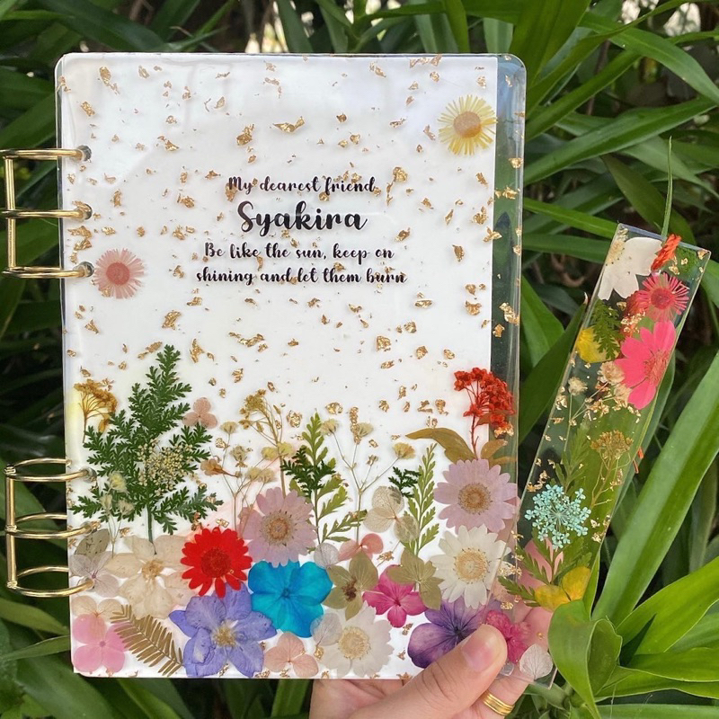 Resin notebook (personalized) | Shopee Malaysia