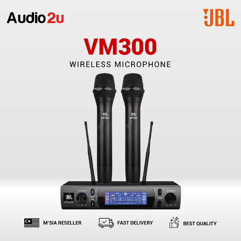 Original JBL VM300 Professional Wireless Microphone Shopee Malaysia
