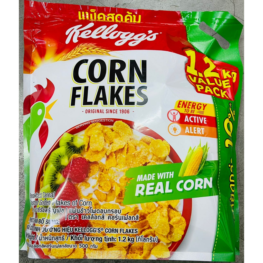 Kellogg's Corn Flakes [Value Pack] (1.2kg) Shopee Malaysia