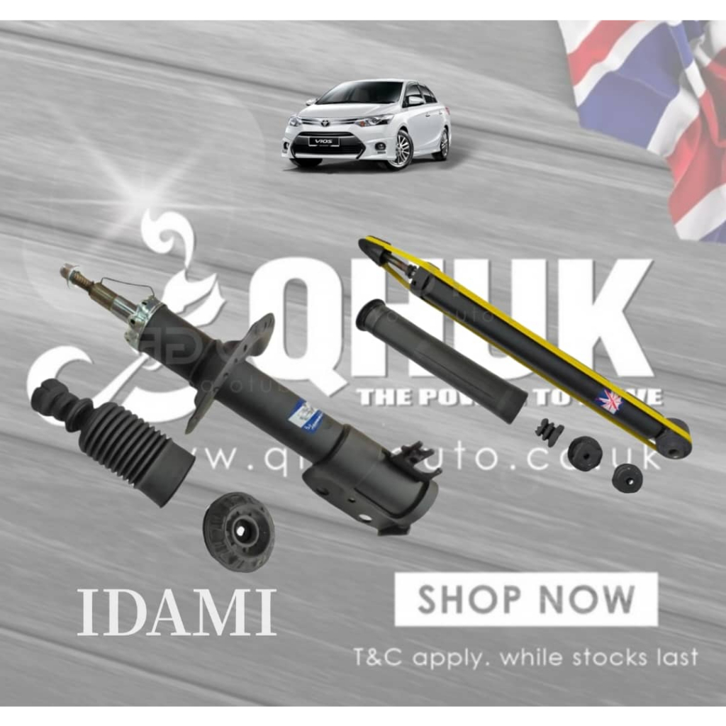 Toyota Vios NCP150 2013 QHUK Gas Absorber Set | Shopee Malaysia