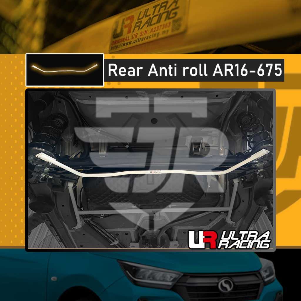 Ultra Racing Axia 2023 Front Bar Safety Bar Axia Baru Ultra Racing Safety Bar Antiroll Bar Full