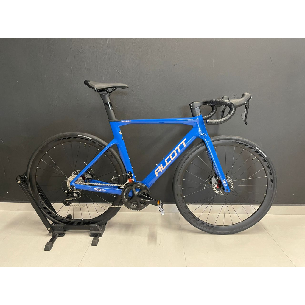 Alcott Rossa Swift Uci Approved Shimano X Speed Carbon Fibre Road Bike Come With Free