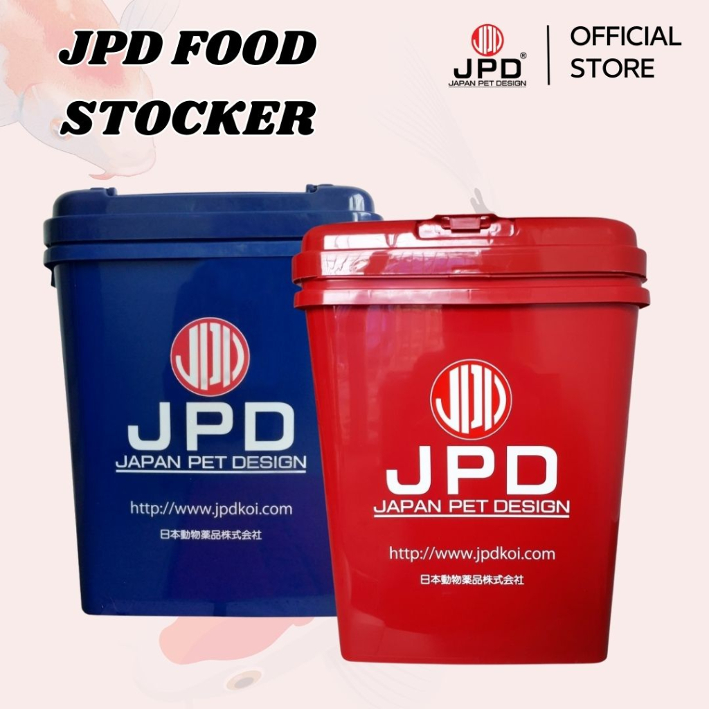 [OFFICIAL STORE] JPD FISH FOOD STOCKER / STORE 15KG KOI FOOD | Shopee ...
