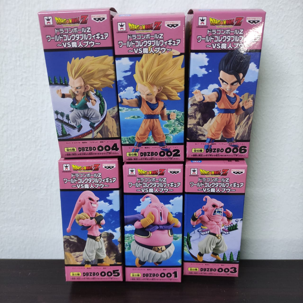 Original Banpresto DRAGON BALL Z WCF - VS MAJIN BOO Super Saiyan 3 Goku ...