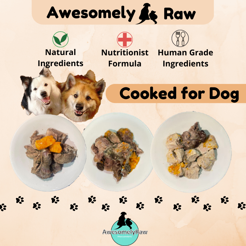 Cooked Food for dog Cooked Frozen Meat Chicken Beef Lamb Quail Duck
