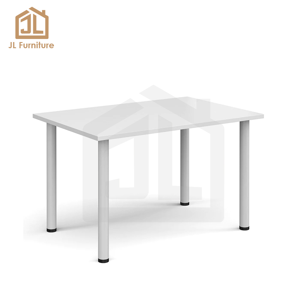 JL Furniture Banquet Table Melamine Table Top Powder Coat Metal Leg