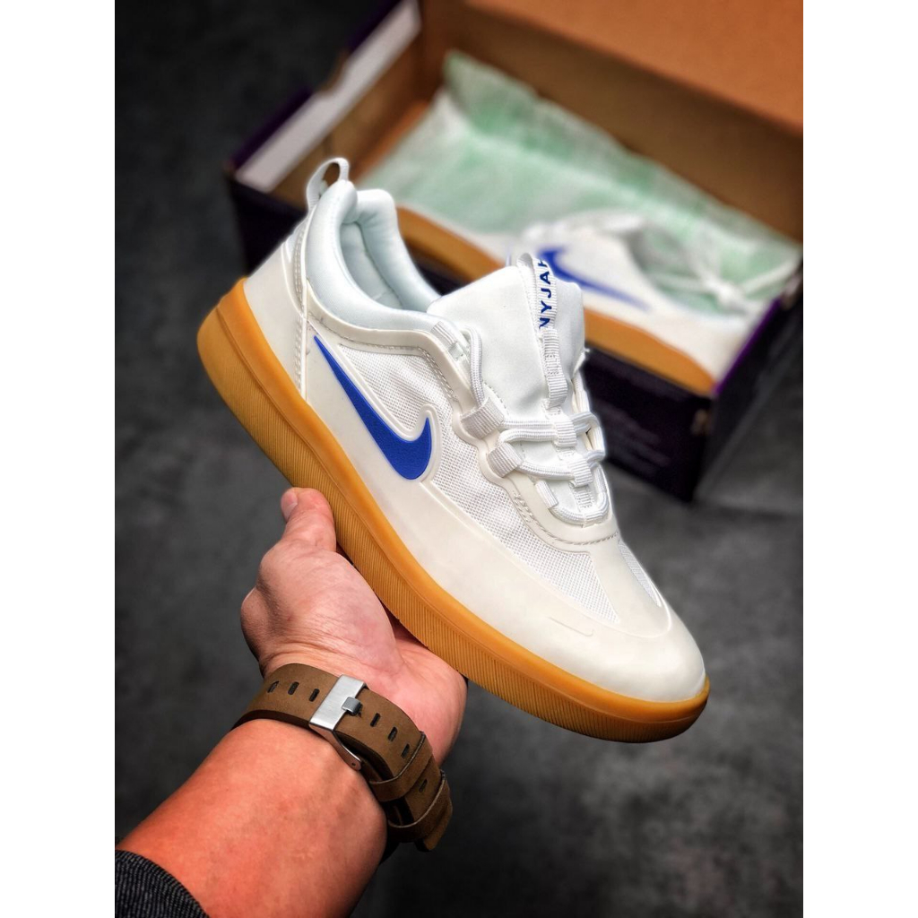 nike sb nyjah white gum