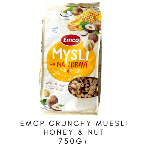 EMCO CRUNCHY MUESLI HONEY & NUT 750G Shopee Malaysia