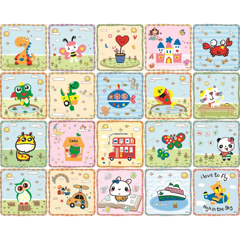 20sheets Kids DIY Eva Foam Sticker Art Craft Early Learning Fun
