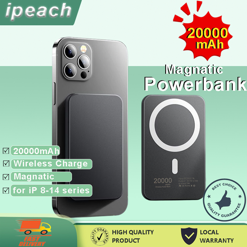20000mAh Wireless Power Bank – Fast Portable Charger With Dual USB, USB-C & Qi Charging 8 thumbnail image