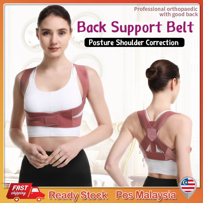 Plus Size Back Posture Corrector Baju Tulang Belakang Baju Sokong Tulang  Spina Brace Back Bone Corrector Support Splint