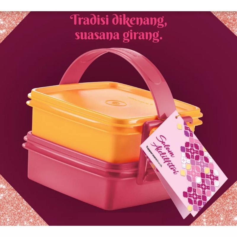 Tupperware Raya Cake T Set Shopee Malaysia 0980