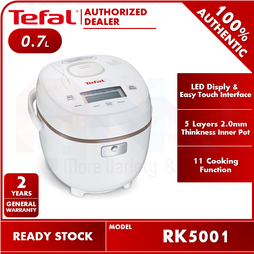 Tefal 0.7L Mini Rice Cooker RK5001 Shopee Malaysia