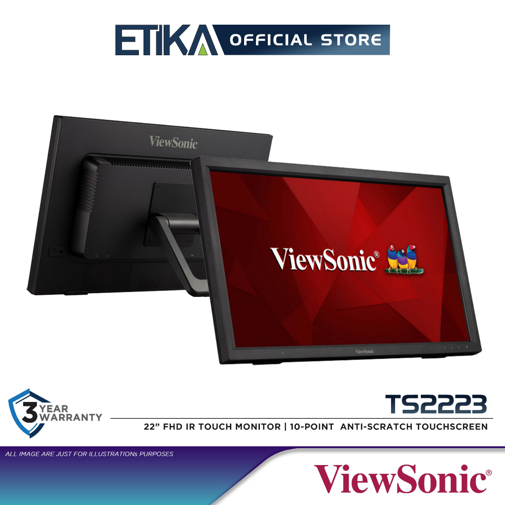 Viewsonic TS2223, 22” FHD IR Touch Monitor