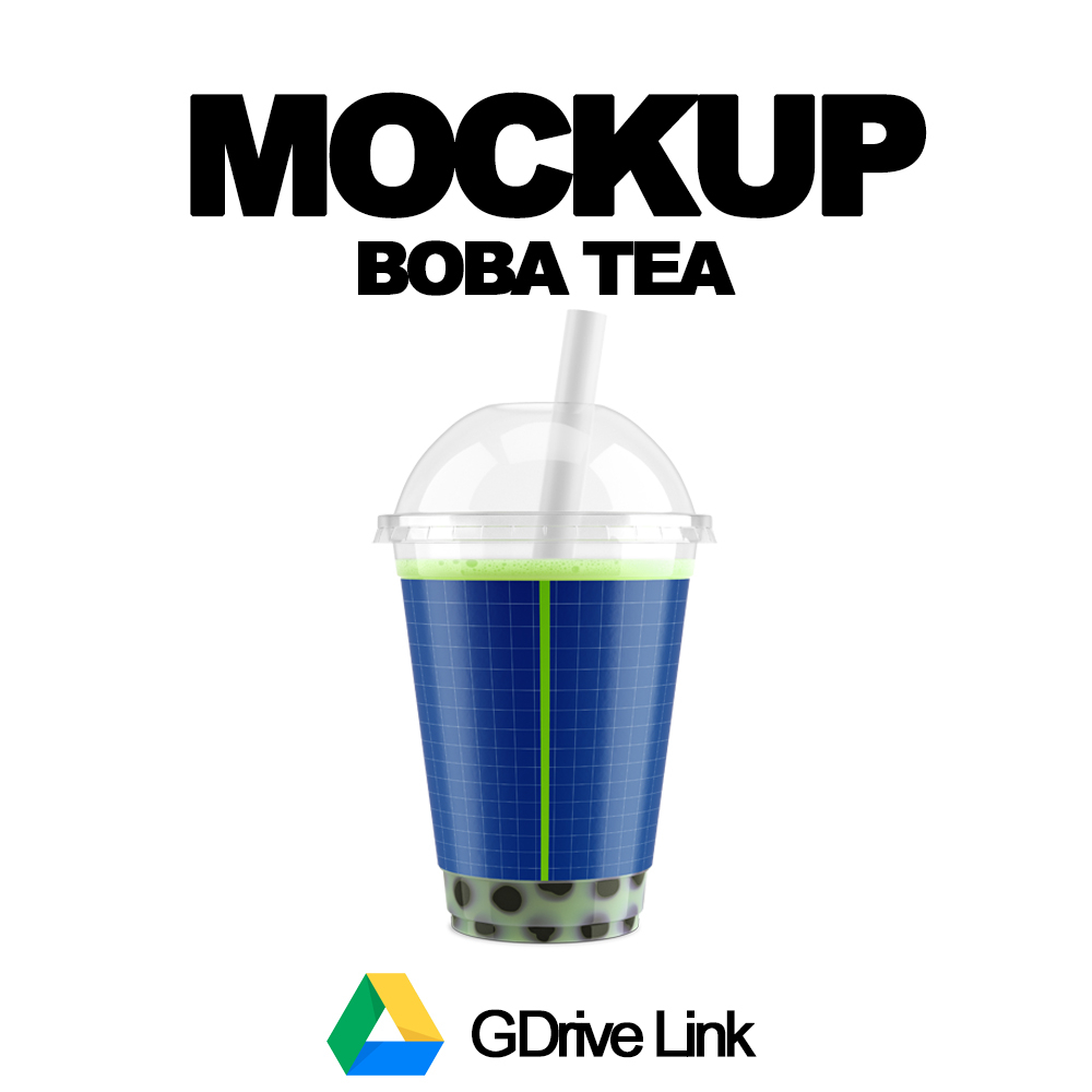 Boba Tea Cup Mockup For Photoshop | Shopee Malaysia