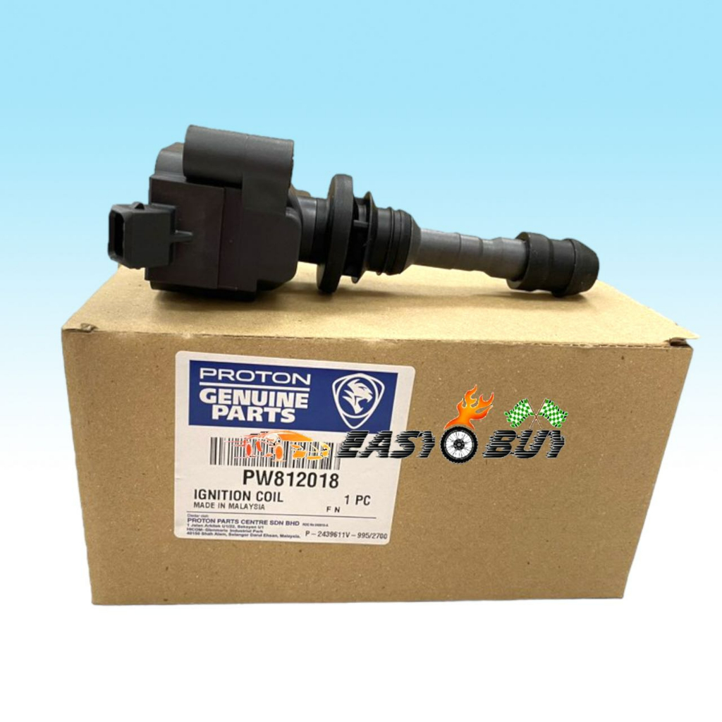 100 Original) Proton IGNITION PLUG COIL PW812018 Exora CPS Saga BLM FL
