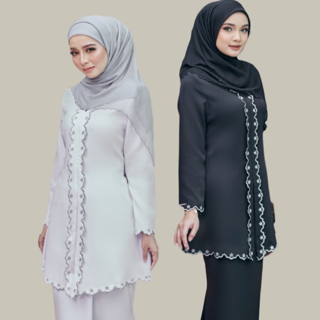 Baju Kebaya Sulam Mahsuri | Shopee Malaysia