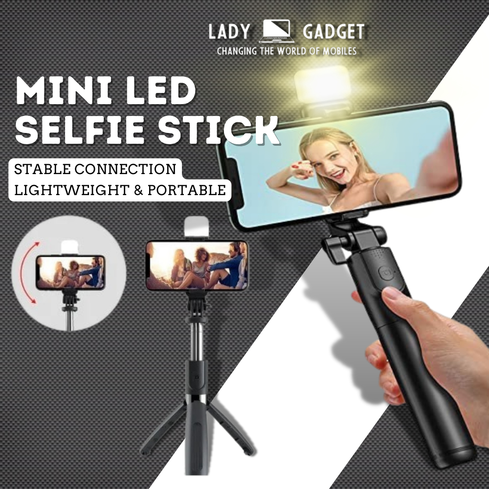 Mini Selfie Stick Tripod Bluetooth Monopod Extendable Phone Tripod with