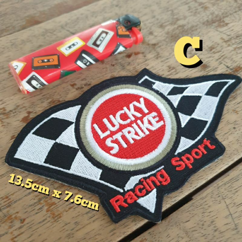 Lucky Patches Iron On Lucky Trike Triker Lucky Strike Biker Tuning ...
