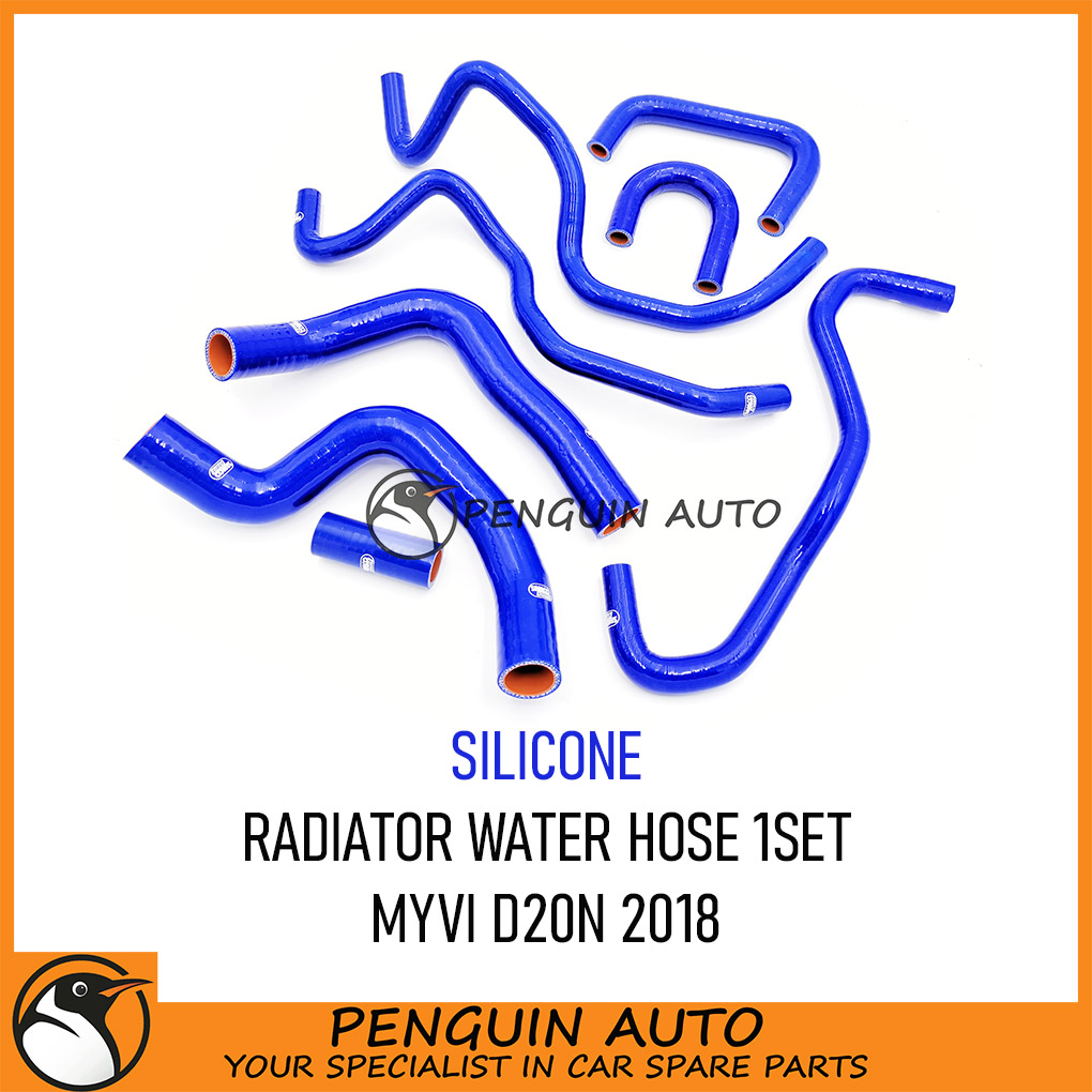 PERODUA MYVI D20N 2018 RADIATOR WATER HOSE & BY PASS HOSE SILICONE 1SET ...
