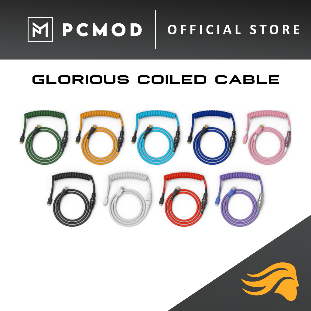 GLORIOUS Coiled Cable | PCMOD | Shopee Malaysia