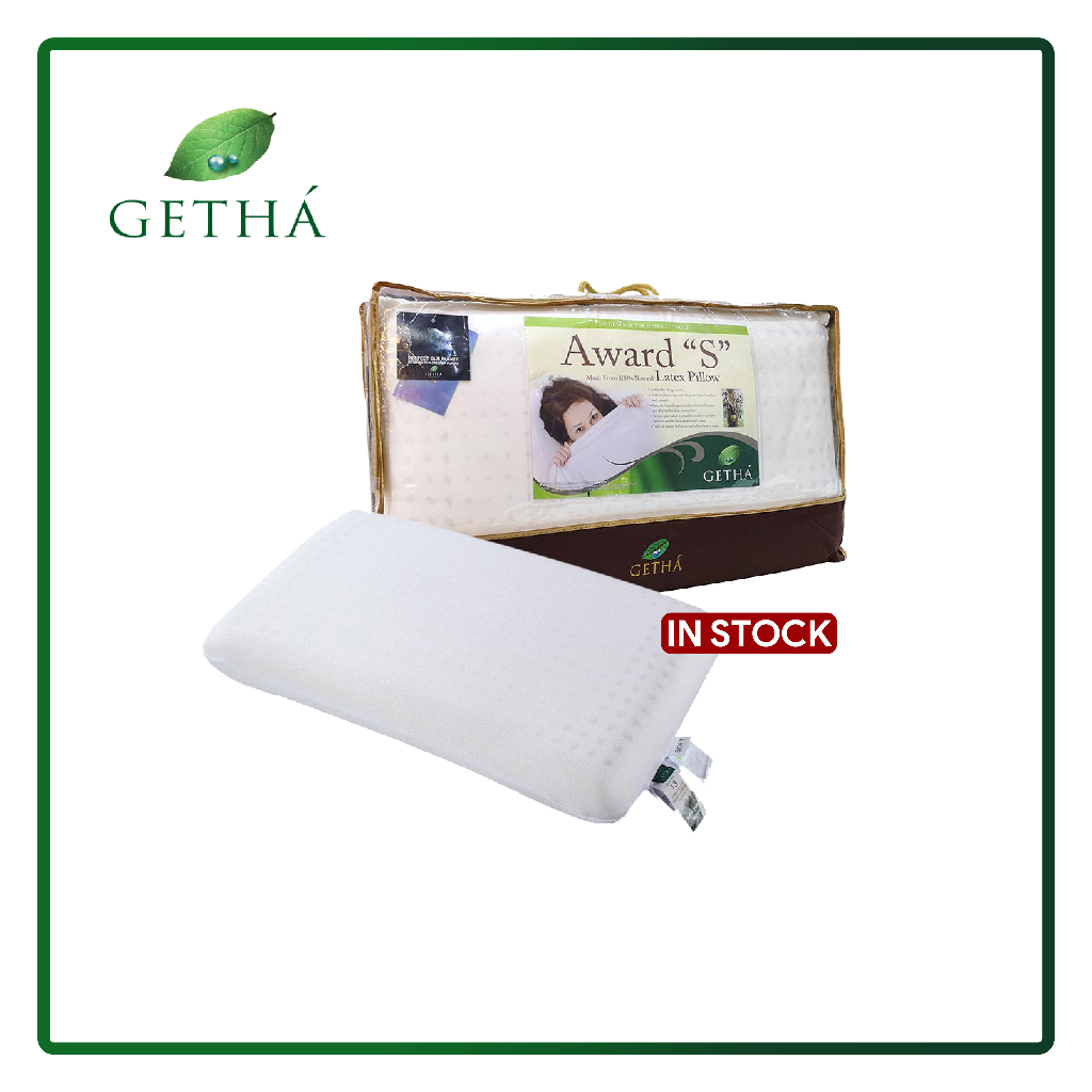 Getha Award 'S Natural Latex Pillow Shopee Malaysia
