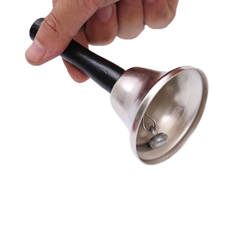 Portable Santa Claus Rattles Christmas Hand Bell Party New Year ...