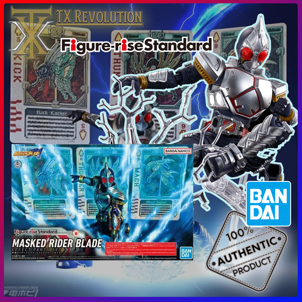 Figure-rise Standard MASKED RIDER BLADE EFFECT PARTS SET FRS kamen ...