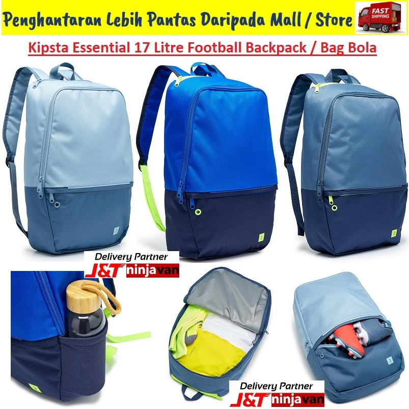 K1pst Essential Football Backpack 17Litre / Football Bag / Shoe Bag