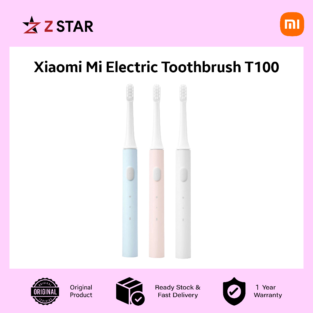 Xiaomi Mi Electric Toothbrush T100 (High Frequency Vibration, 30Day