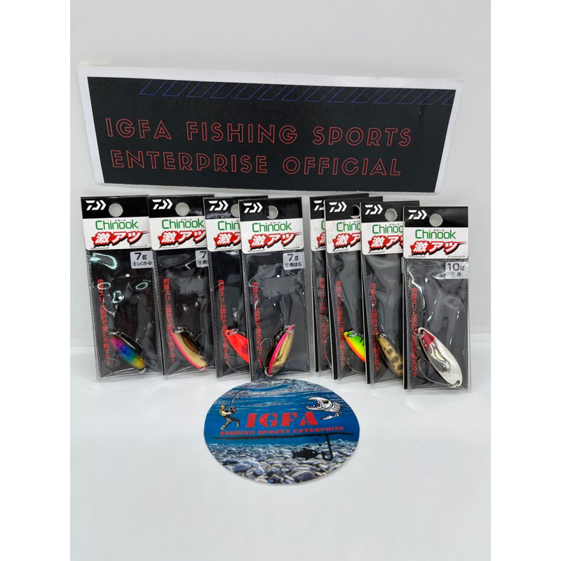 Daiwa chinok spoon gewang sebarau daiwa spoon | Shopee Malaysia