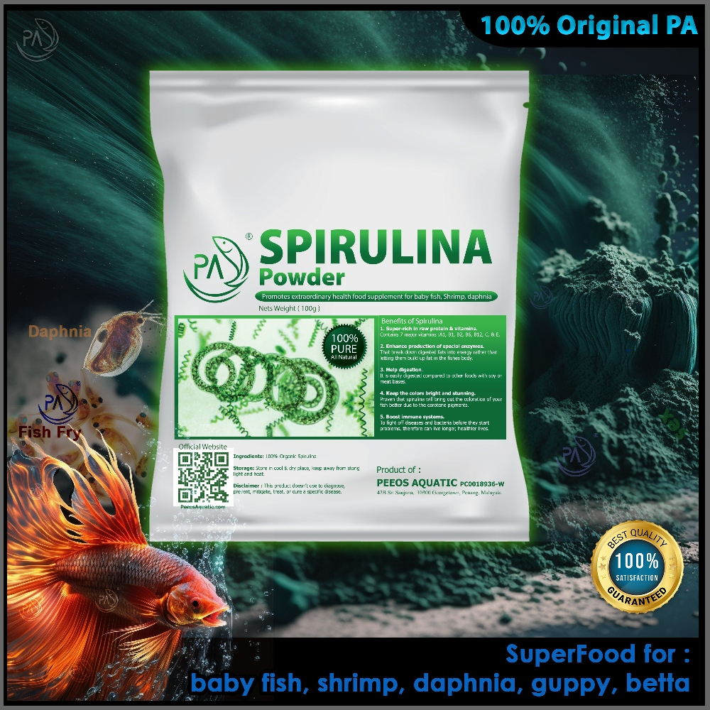 Spirulina for sale betta fry