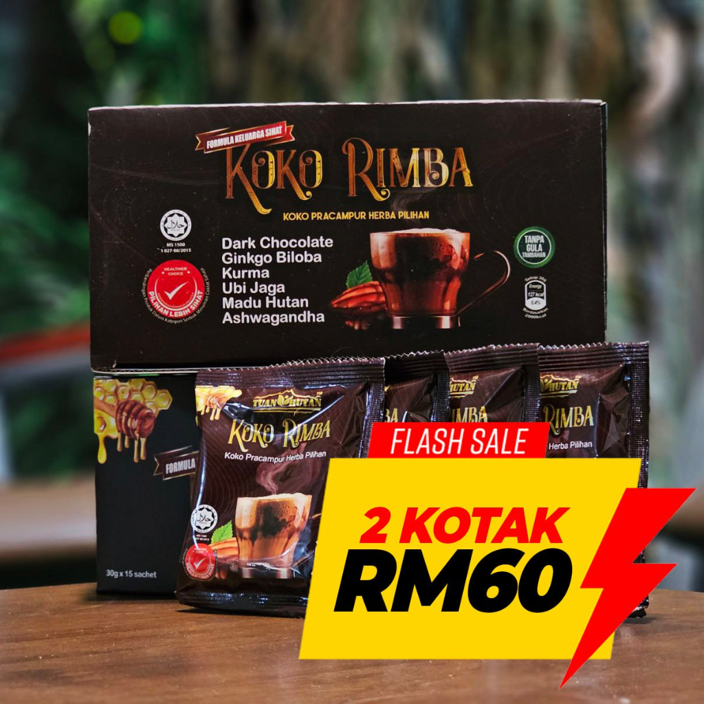 KOKO RIMBA( KOMBO JIMAT 2 KOTAK) | Shopee Malaysia