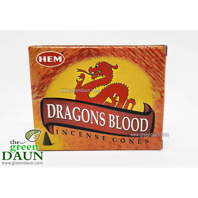 Dragon's Blood Incense Cones Purifying Space Cleansing Negative Energy
